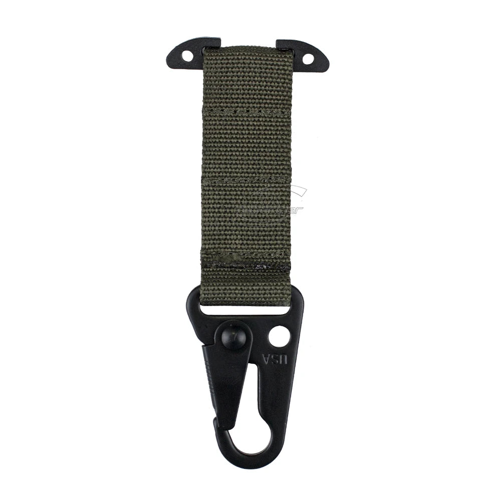 Tactical Clash Hook Hängekarabiner ICB Molle Gurtband Clip Olecranon Metall Outdoor Kummerbund Gürtel Jagdweste Zubehör 