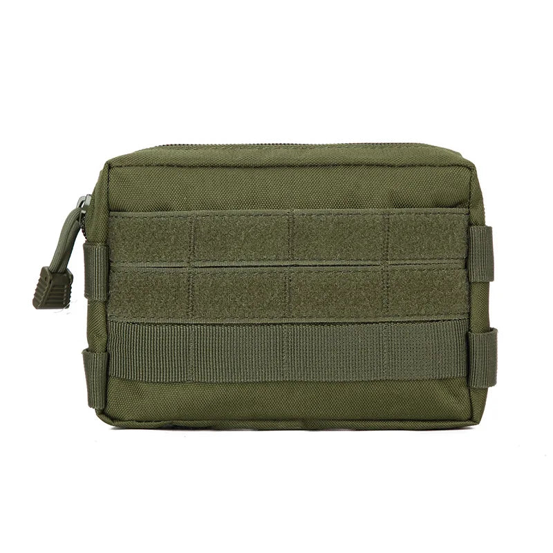 Sac banane tactique pour camping en plein air, porte-monnaie, porte-monnaie, sac à dos, sac pour téléphone, en nylon Molle, pour chasse 