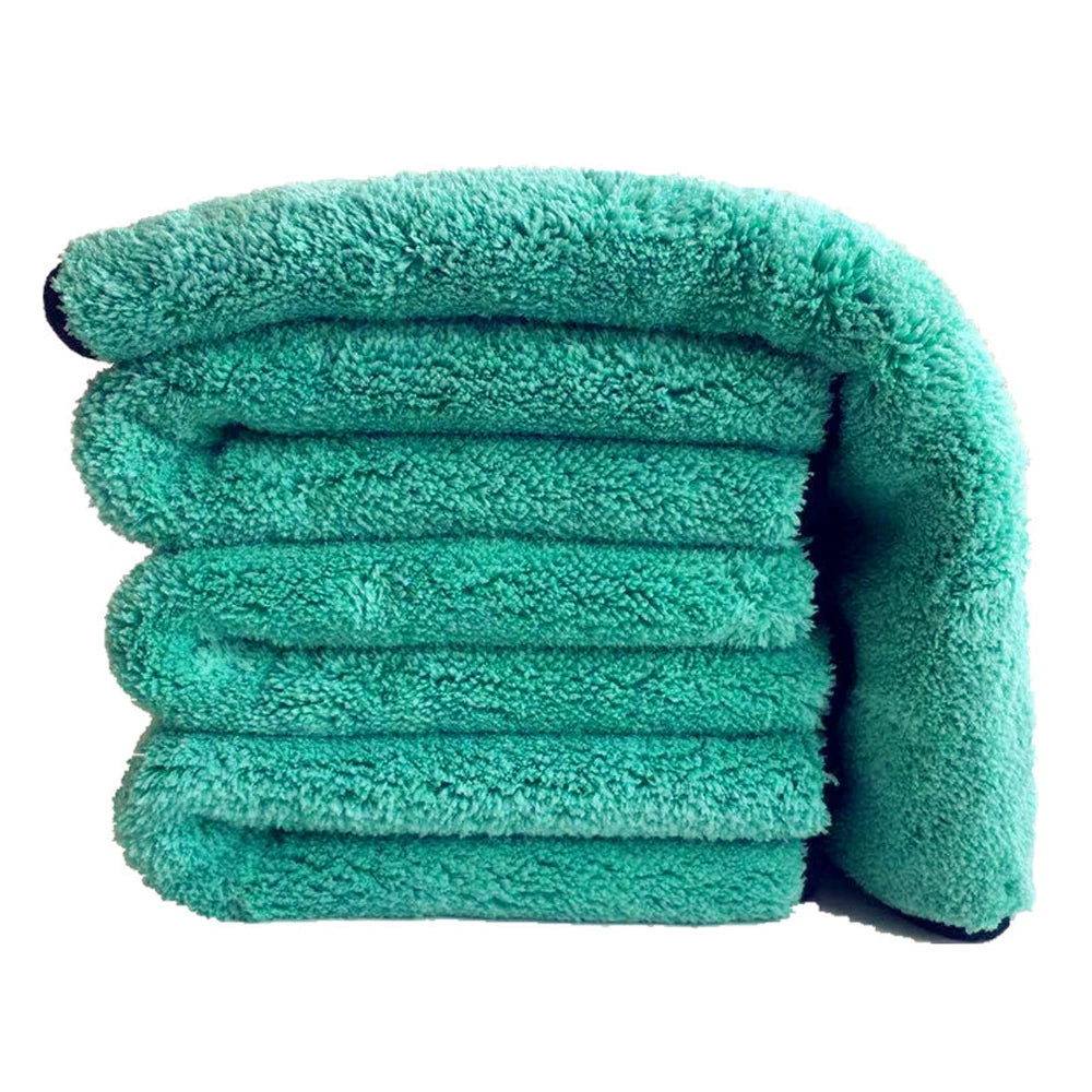 Portable 1200GSM Super Soft Premium Microfiber Drying Cltoth Ultra Absorbancy Aqua Deluxe Car Wash Towel