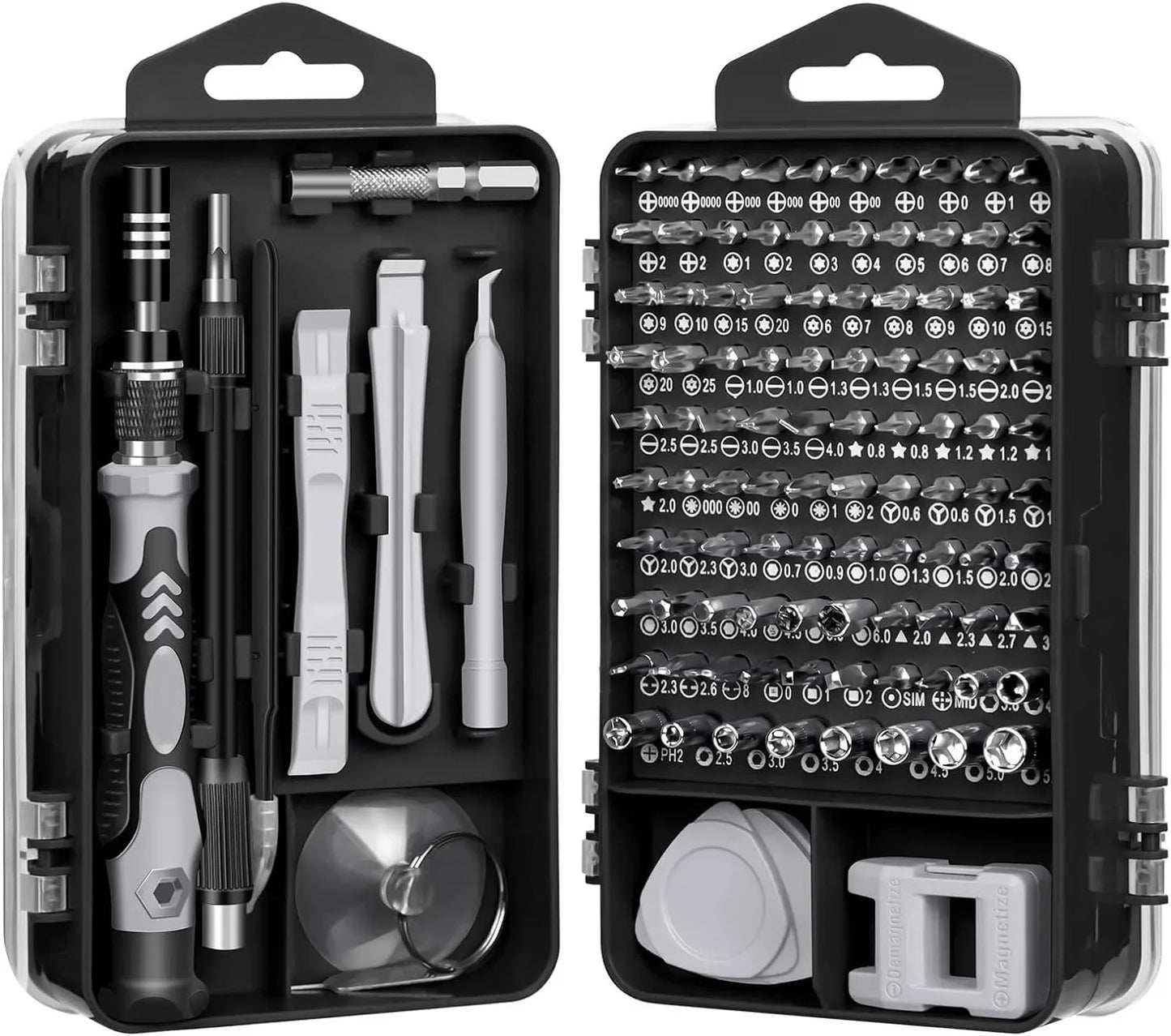 115 in 1 multi-function screwdriver set watch dismantling machine repair screw screwdriver special screwdriver tool set