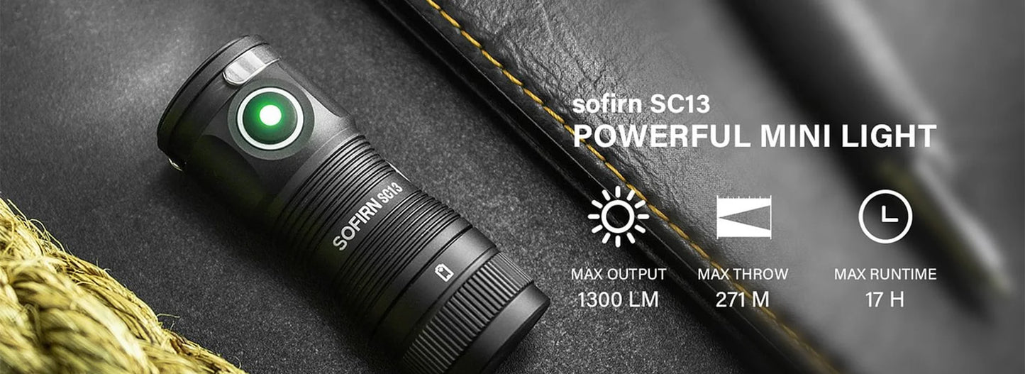 Sofirn SP40 XPL 5300K LED EDC Headlamp 18650 Rechargeable Head Lamp 1200lm Bright Outdoor Fishing Torch with Magnet Tail Cap