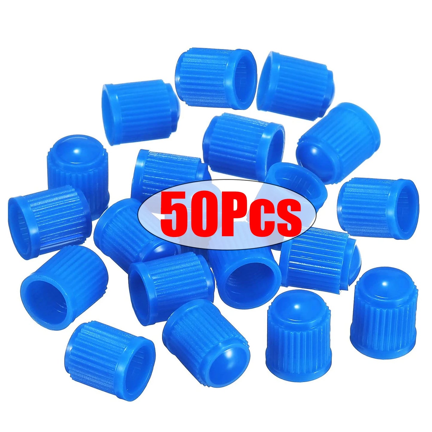 Universal Car Valve Cap Plastic Wheel Tire Air Stem Cover Black Red Blue Dust Tyre Valve Caps for Car Motorcycles Bike Bicycle