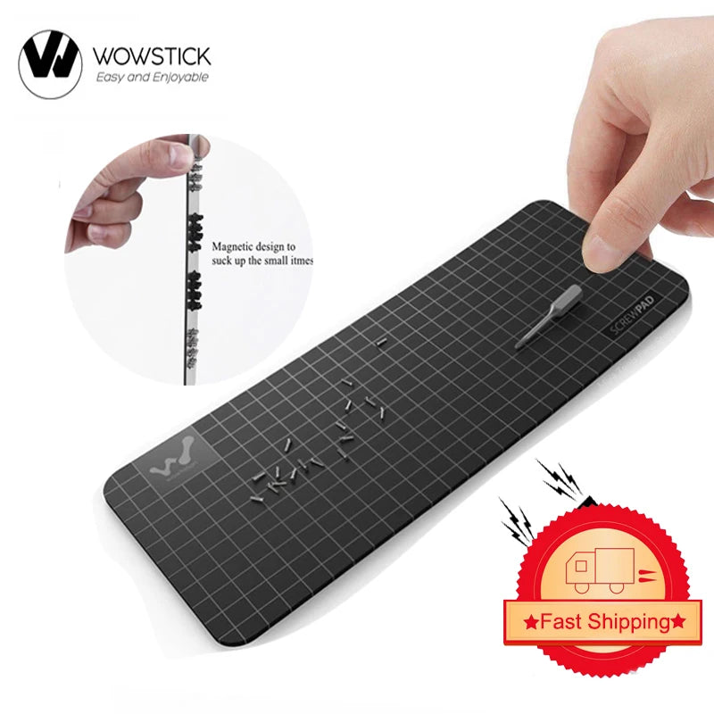 Wowstick wowpad Magnetic Screwpad Vis Position Mémoire Plaque Tapis Pour kit 1FS Électrique 1P+ 1F+ Plus autocollant magnétique 