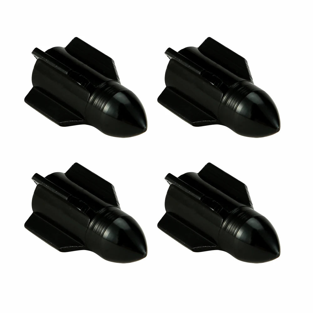 4pcs Car Tire Valve Cap Grenade Aluminum Tyre Valve Stem Cover Air Dust Cap Tire Valve Truck Bike Wheel Rim Valve Stem Cap