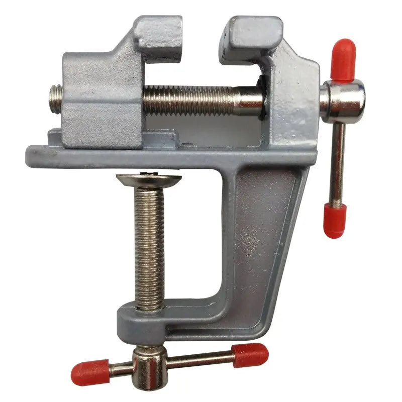 35MM Aluminium Alloy Table Bench Clamp Vise Multi-functional Bench Vise Table Screw Vise for DIY Craft Mold Fixed Repair Tool - ToolFlx