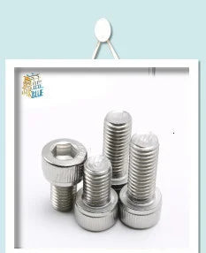 M2 M2.5 M3 M4 M5 M6 M8 M10 Grade 10.9 Alloy Steel Screws Hex Socket Round Head Cap Black Screw Furniture Fastener Bolt