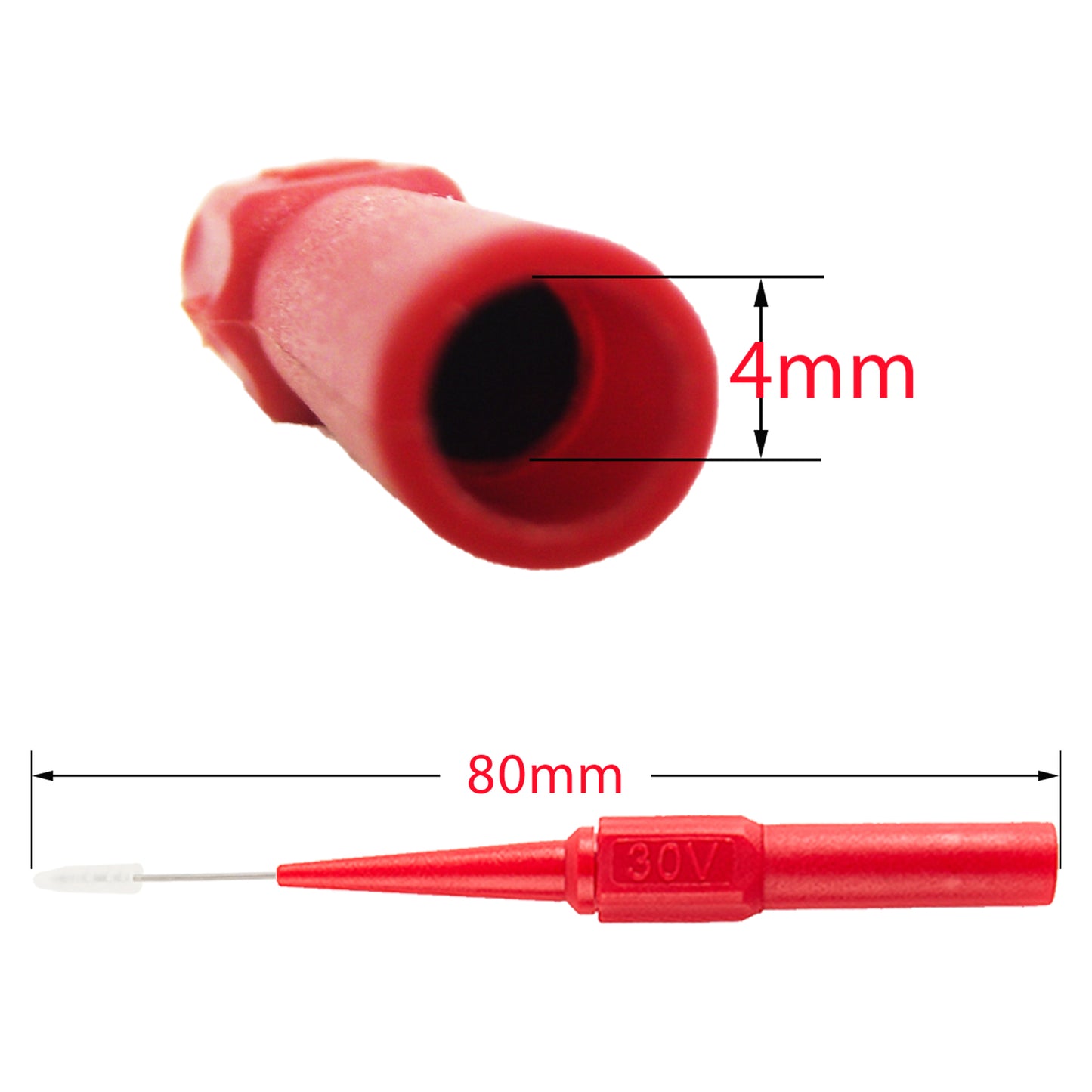 safety Test Clip Insulation Piercing Probes Clip Piercing Test Clip   For Car Circuit Detection Diagnostic Tool  test Clip Cable