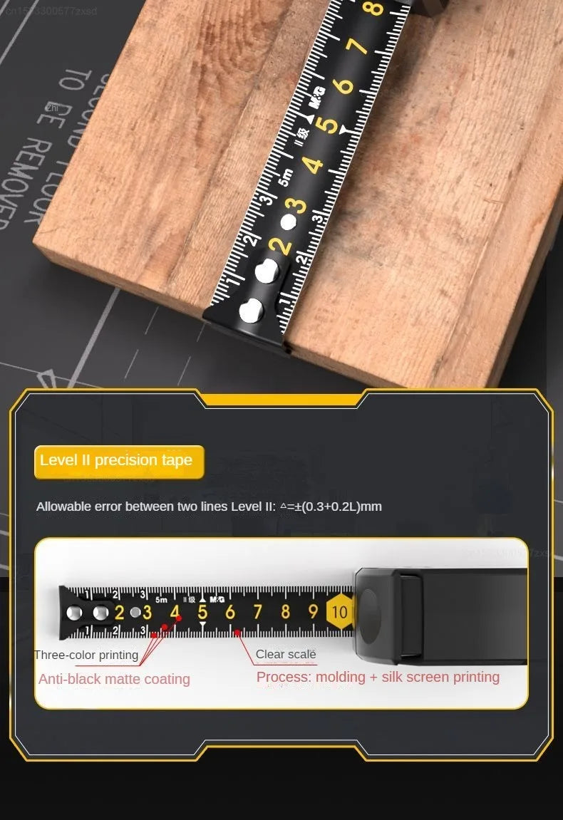 Xiaomi 5M Measuring Tape Thickened High-Precision Steel Tape Measure Multifunctional Household Woodworking Portable Measur Tools