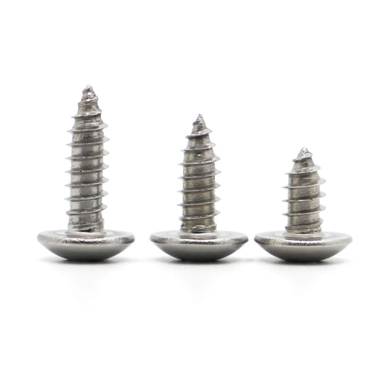 10/20pcs Phillips Recessed Truss Head Self-tapping Screw M3 M4 M5 M6 304 Stainless Steel Cross Mushroom Head Wood Screws