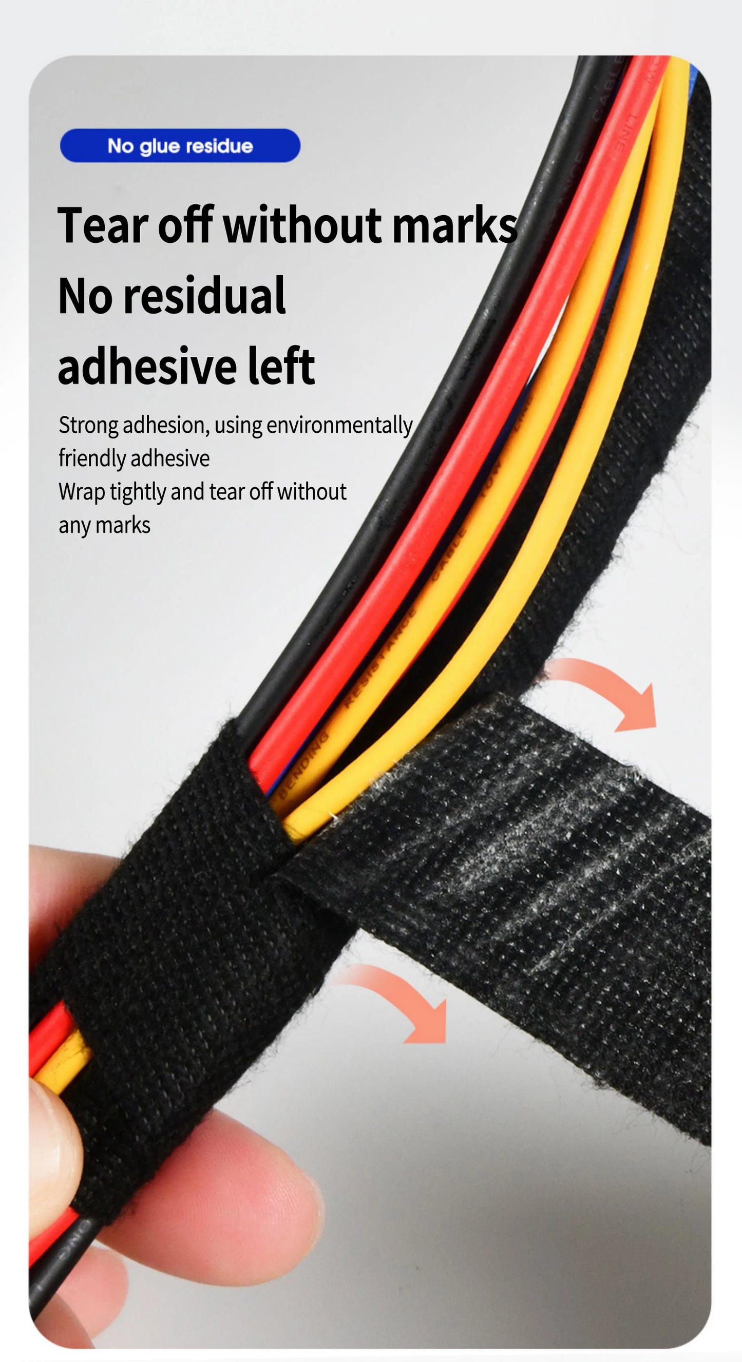 Electrical Tape Heat Resistant Harness Tape Insulation Automotive Fabric Cloth Tape Waterproof Noise Resistance Adhesives Tape