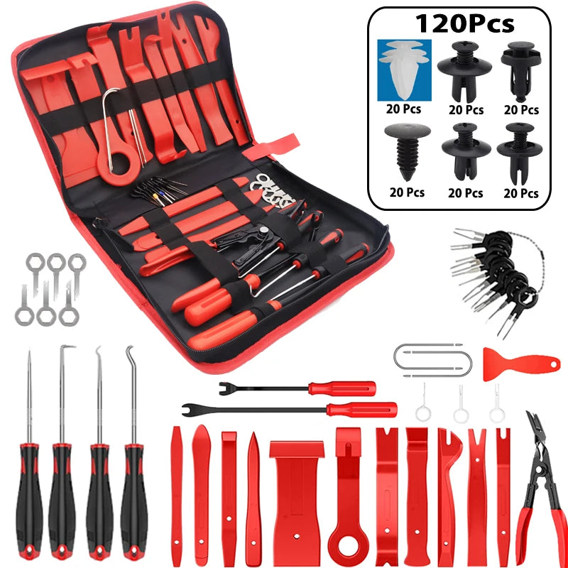 Car Trim Removal Tool Pry Kit Car Panel Tool Stereo Removal Tool Kit Auto Hand-held Disassembly Tools