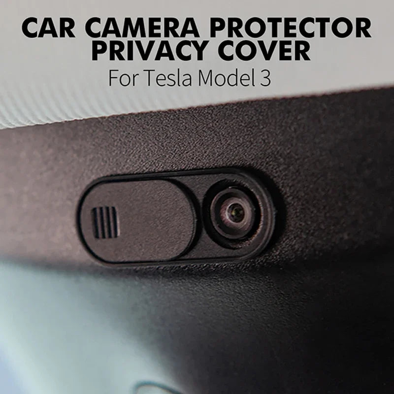 pour Tesla Model 3 Highland 2024 Cache de confidentialité pour caméra Blanc ModelY PC Webcam Cover Model3 Model SXY 2023 Accessoires intérieurs 