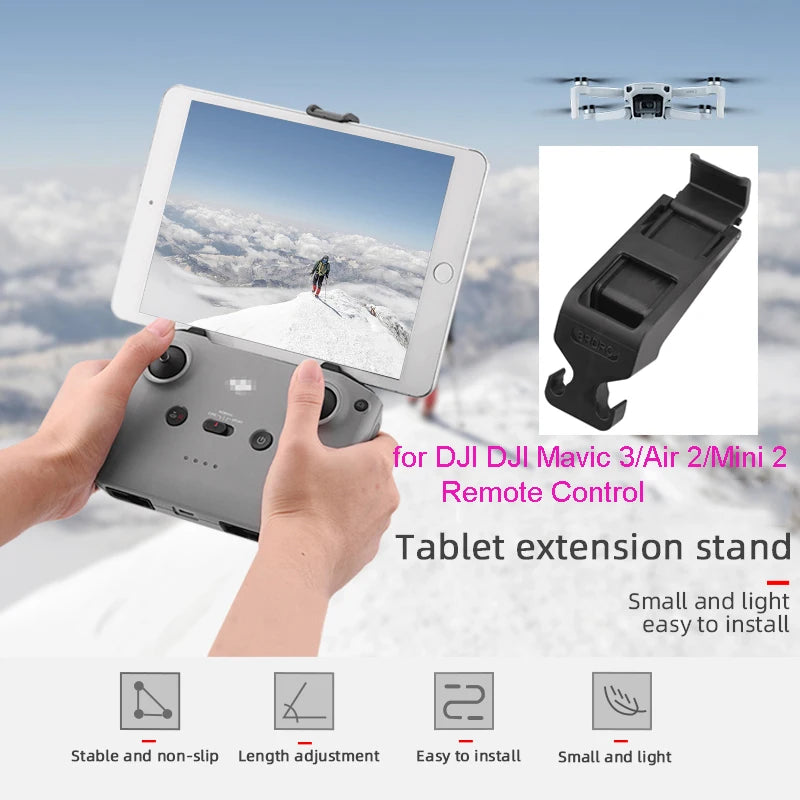 Tablet Holder /Cable for DJI Mavic 3/Mini 2/Air 2/2S RC-N1 Remote Control Tablet Bracket Stand Mount Clamp Clip for IPad/Pad