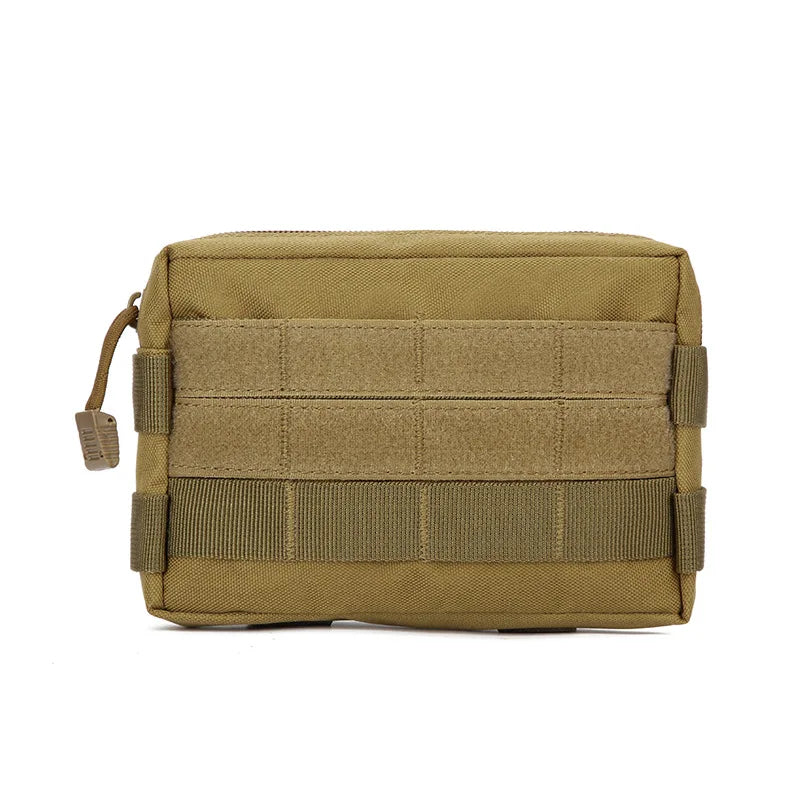 Sac banane tactique pour camping en plein air, porte-monnaie, porte-monnaie, sac à dos, sac pour téléphone, en nylon Molle, pour chasse 