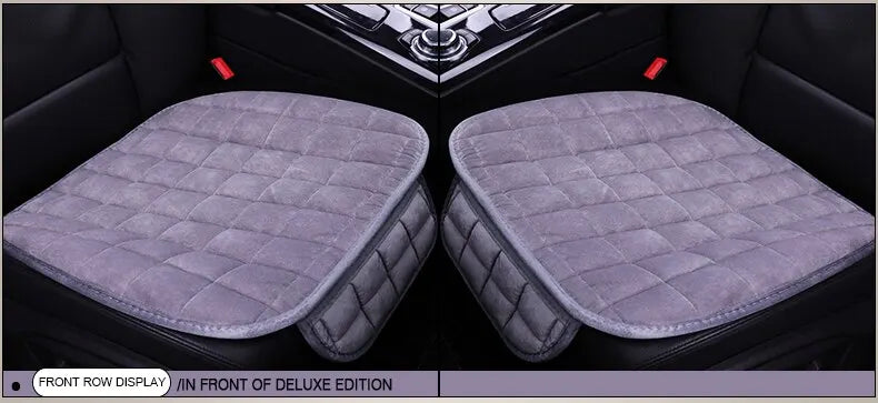 Car Seat Cover Winter Warm Seat Cushion Anti Slip Universal Front Chair Seat Breathable Pad for Vehicle Auto Car Seat Protector