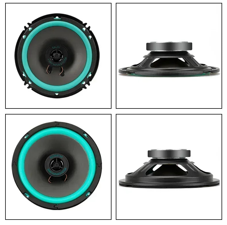 4/5/6.5 Inch Car Speakers Coaxial Subwoofer Universal Automotive Audio HiFi Music Full Range Frequency Car Stereo Speaker