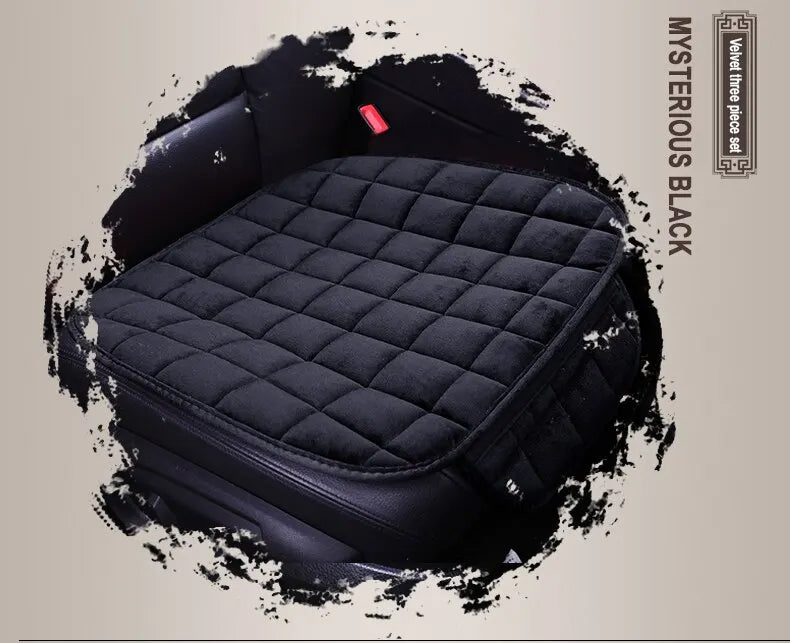 Car Seat Cover Winter Warm Seat Cushion Anti Slip Universal Front Chair Seat Breathable Pad for Vehicle Auto Car Seat Protector