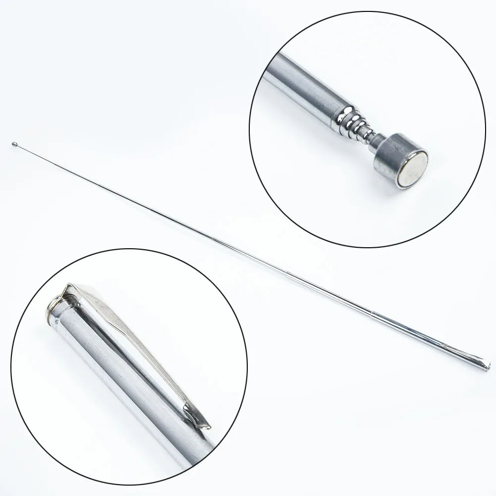 Telescopic Magnetic Magnet Pen Pickup Tool Extendable Pen Style Pickup Rod For Car Repairing Machinery Maintenance