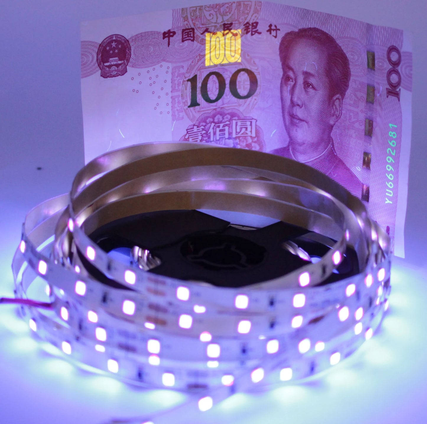 12V UV Ultraviolet 395-405nm led strip black light 5050 2835 SMD 60led/m 120led/m Waterproof tape lamp for DJ Fluorescence party