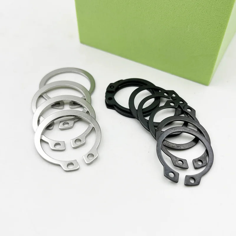 C type Internal circlip for hole Stainless Steel Carbon Steel E-clips Ring Snap Retaining Circlip M1.5-M48 circlip set for shaft