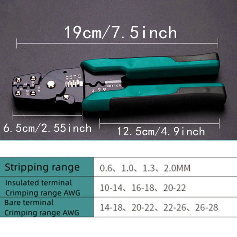 Boxed Crimp Terminal,Electrical Connector,U/O Shaped,Splicing Termination 2.8/4.8/6.3mm,Wire Connector,Cable Termination Pliers