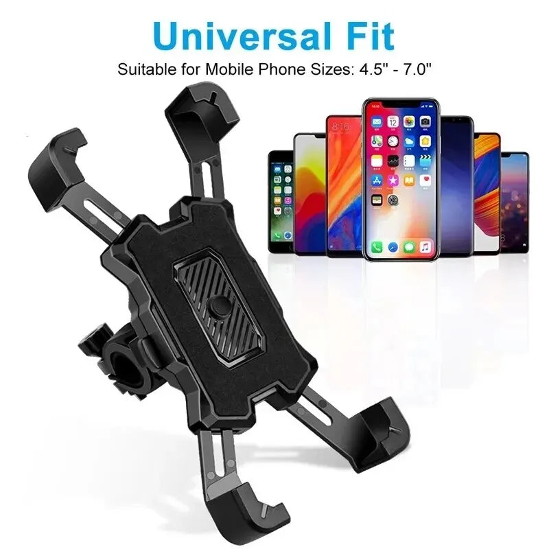 360° Rotatable Electric Bicycle Phone Holder for iPhone Xiaomi Riding MTB Bike Moto Motorcycle Stand Bracket Non-slip Cycling - ToolFlx