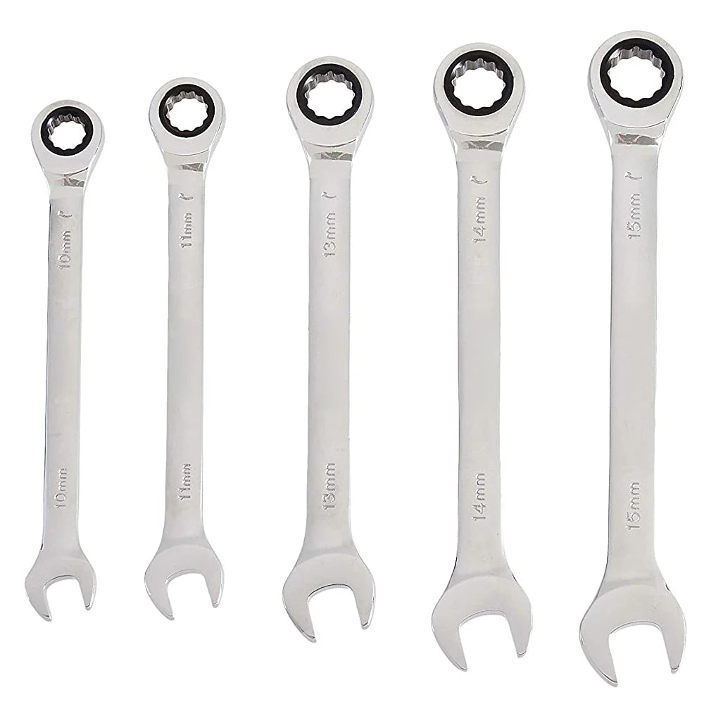 Ratcheting Wrenches Set Large Wrench Set Hand Tools for Car Toos