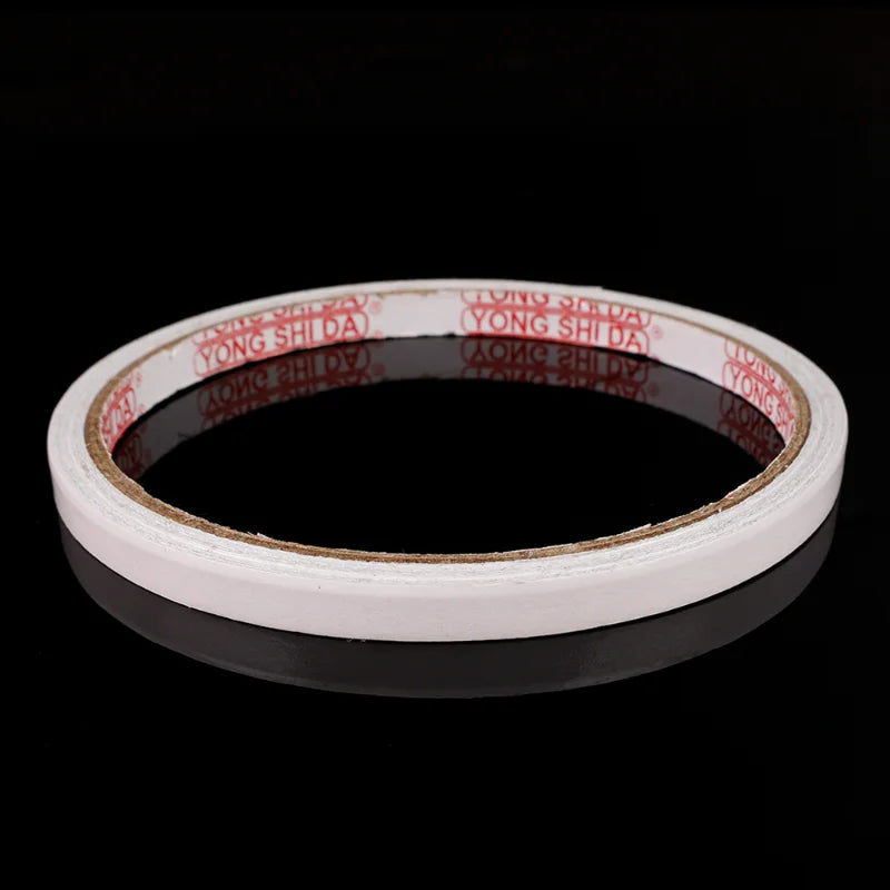 10 Rolls Double Sided Adhesive Tape 8M Ultra-thin White Strong Tape Sticker for Home Office Craft Double Sided Tape Sticky Paper