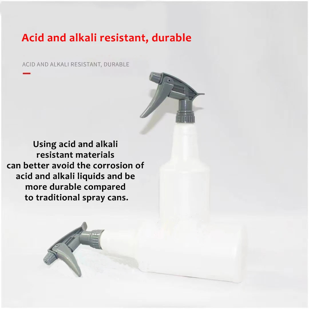 3/5 Pcs Adjustable Trigger Sprayer Heavy Duty Sprayer Head Acid And Alkali Resistant For Auto Detailing Car Cleaning Home Garden