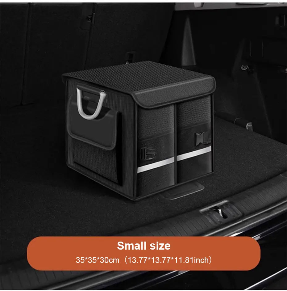 SEAMETAL Large Capacity Car Trunk Organizer 36L/72L/110L Foldable Car Storage Box Waterproof Storage Bag for Fishing Camping