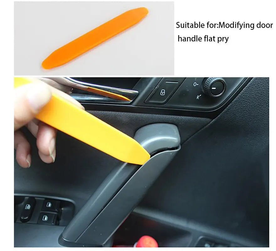 12 PCS Car Hand Tools Car Removal Kit DVD Stereo Conversion Kit Interior Plastic Trim Dashboard Removal Tool Repair Tool