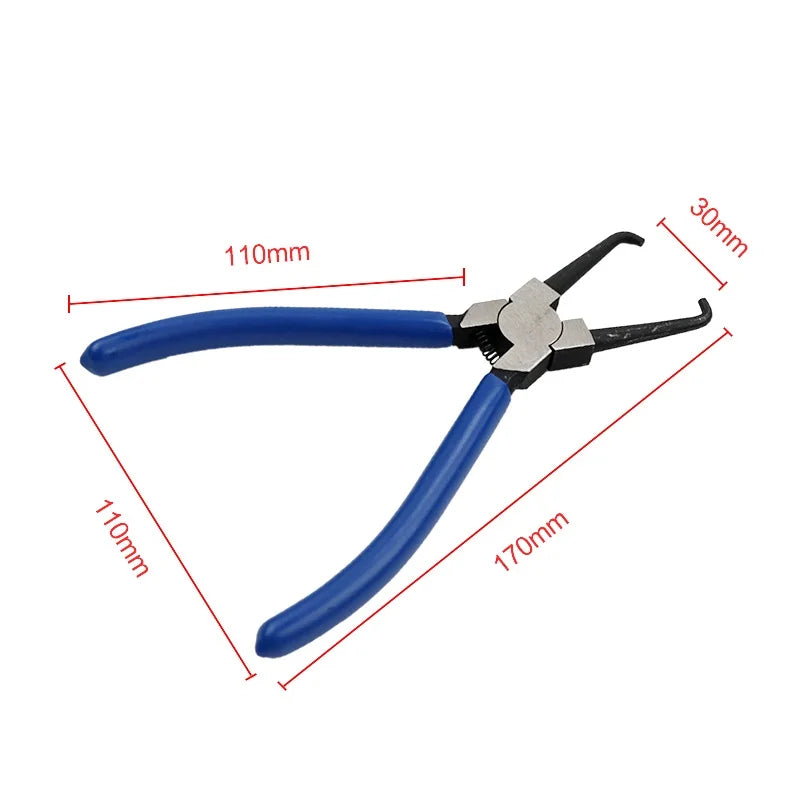 Joint Clamping Pliers Fuel Filters Hose Pipe Buckle Removal Caliper Carbon Steel Fits for Car Auto Vehicle Tools High Quality