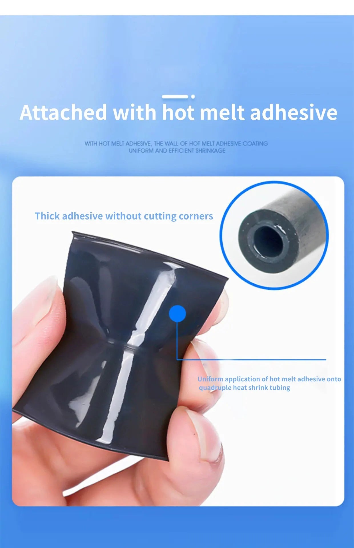 1m 41 Sealing Waterproofing AntiCorrosion Protection And Heat Shrink Tubing For WearResistant And Leak Proof MultiStrand Harness