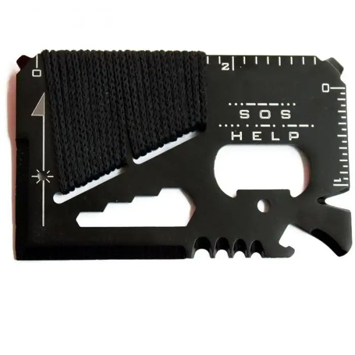 Emergency Tool EDC Credit Card Multifunctional Pocket Hunting Knife Outdoor Sports Camping Hiking SOS Survival Rescue Multitool