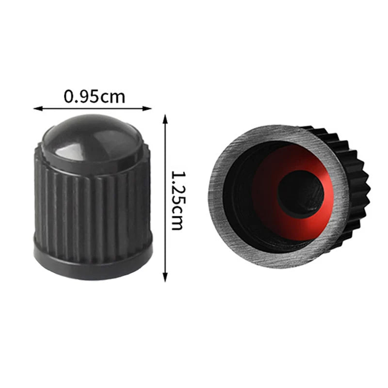 Tire Valve Dust Caps Stem Covers Plastic Car Wheel Tire Valve Tyre Stem Air Caps Auto Bike Bicycle Truck Motorcycle Accessories