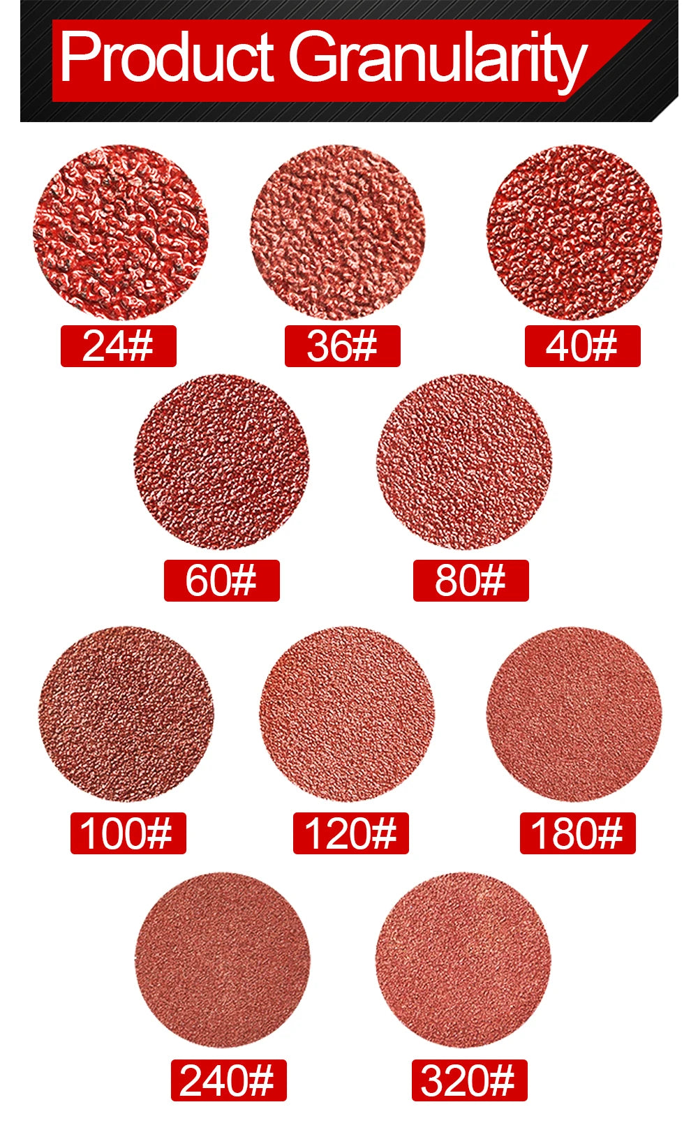 25/50/75mm Roll Lock R-Type Quick Change Discs Red Grain Sanding Disc Metal Surface Conditioning Die Grinder Accessories