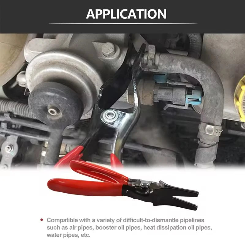 Automobile Tubing Oil Pipe Separation Clamp Joint Tightening Pliers Fuel Filters Hose Tube Buckle Removal Tools Car Pipe Tools - ToolFlx