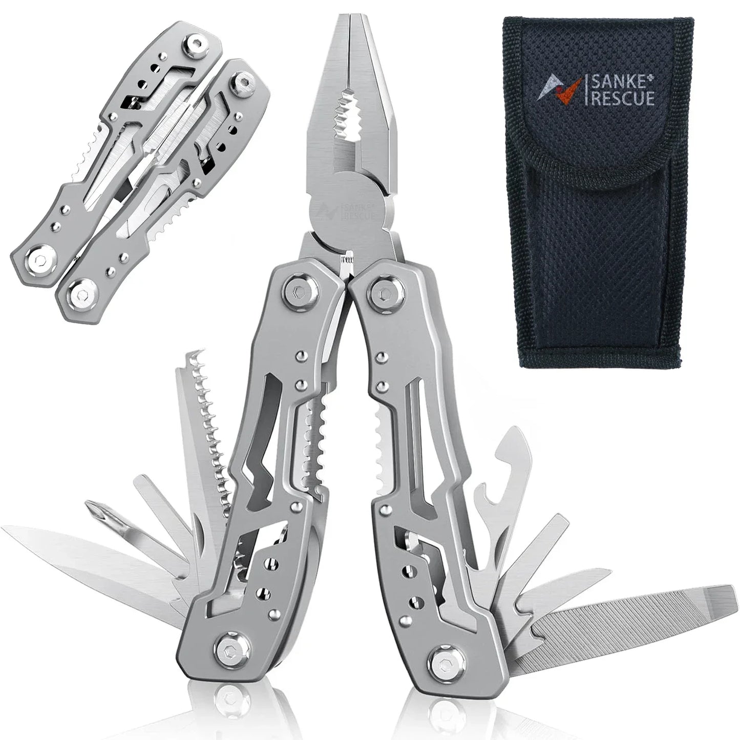 Hand Diy Multi Tools Multi-tool Folding Knives Scissor Cutters EDC Survival Gear Manual Pliers Fishing Outdoor Survival Camping