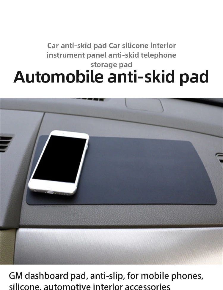 Car Non Slip Mat Sticky Anti Slip PVC Pads Heat Resistant Car Dashboard Phone Sunglasses Holder Car Styling Lnterior