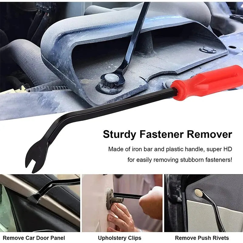 Auto Door Nail Puller Fastener Jaw Screwdriver Set Clip Pliers Dashboards Interior Removal Car Headlight Installation Tools