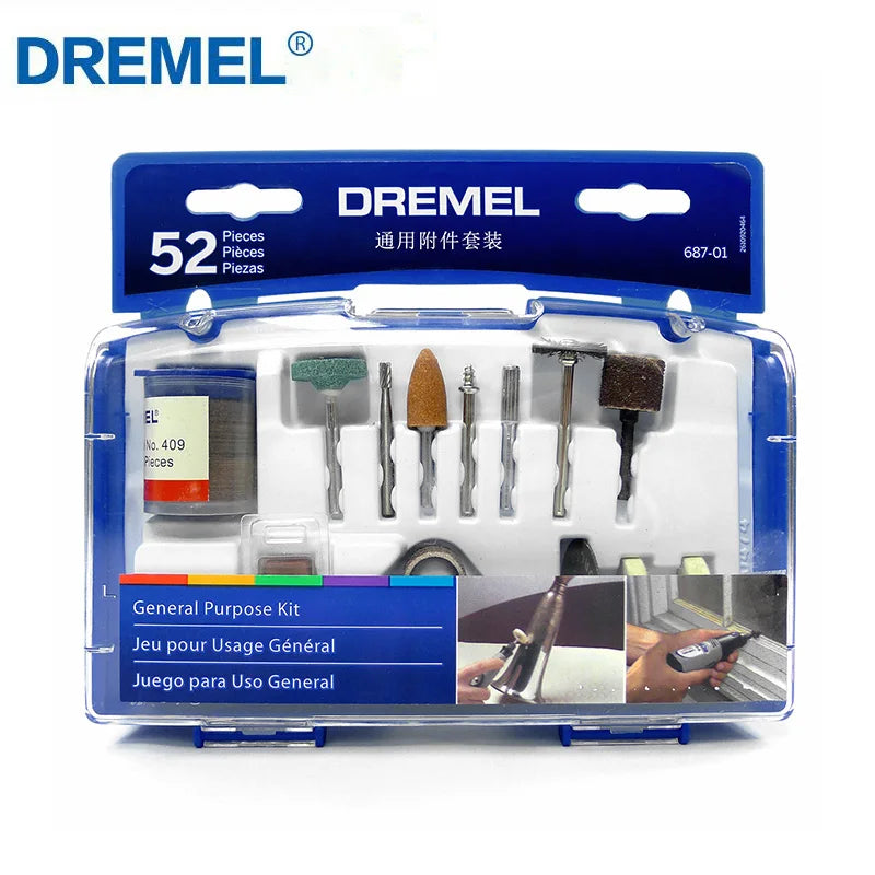 Dremel Abrasive Tools Set Sanding Drums Kit Grinding Polishing Engraving Tool Bits Ez Lock Cutting Discs Rotary Tool Accessories