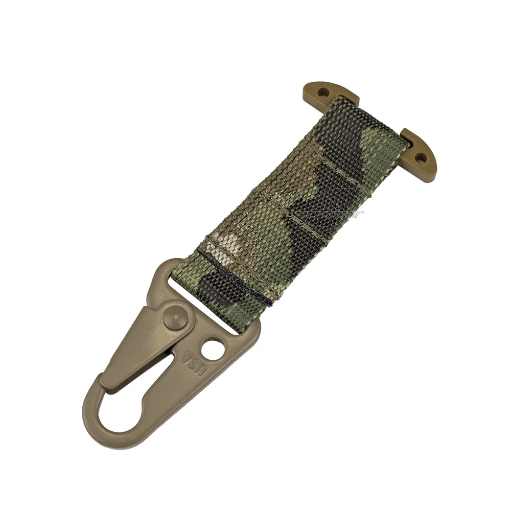 Tactical Clash Hook Hängekarabiner ICB Molle Gurtband Clip Olecranon Metall Outdoor Kummerbund Gürtel Jagdweste Zubehör 