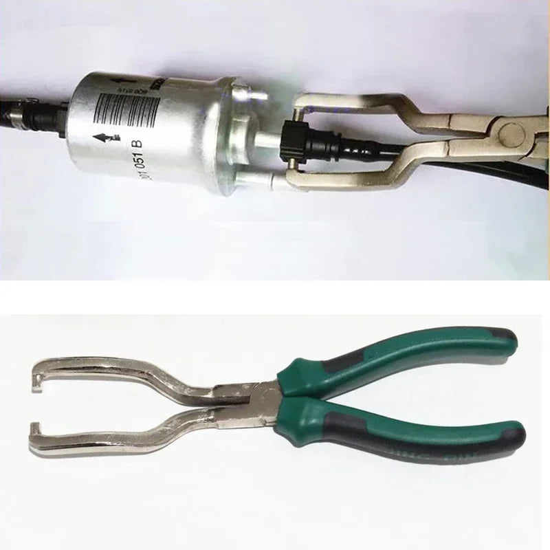 Professional Gasoline Pipe Joint Pliers Filter Caliper Oil Tubing Connector Disassembly Tools Quick Removal Pliers Clamp Repair - ToolFlx