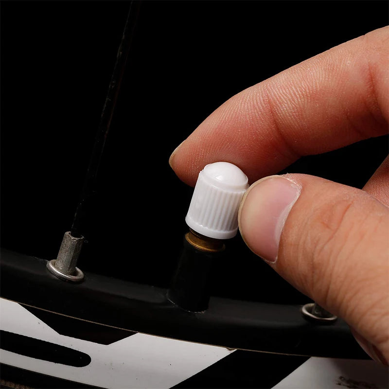 Universal Car Valve Cap Plastic Wheel Tire Air Stem Cover Black Red Blue Dust Tyre Valve Caps for Car Motorcycles Bike Bicycle