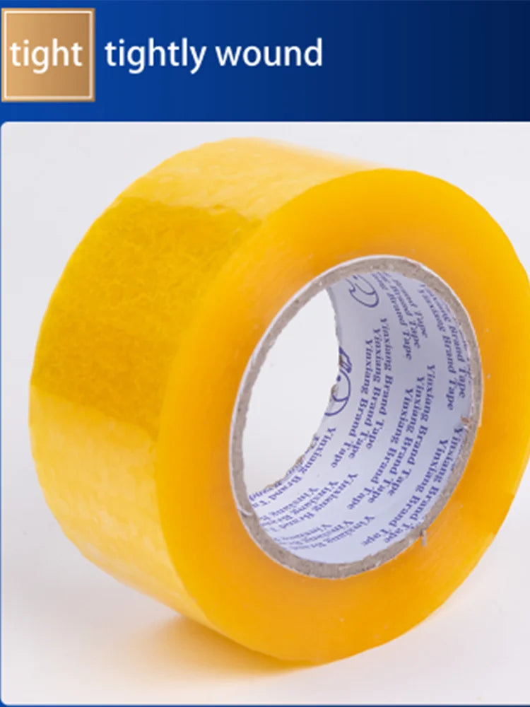 5 rolls of clear packaging tape, heavy duty packaging tape for shipping packaging mobile sealing, 45 yards per roll