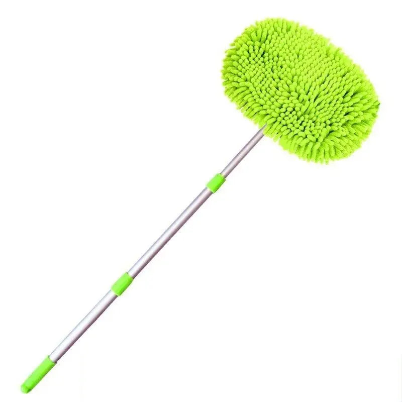 Brosse de nettoyage de voiture télescopique à long manche Détails d'entretien de nettoyage Balai de lavage de voiture super absorbant réglable Outil de lavage de vitres 