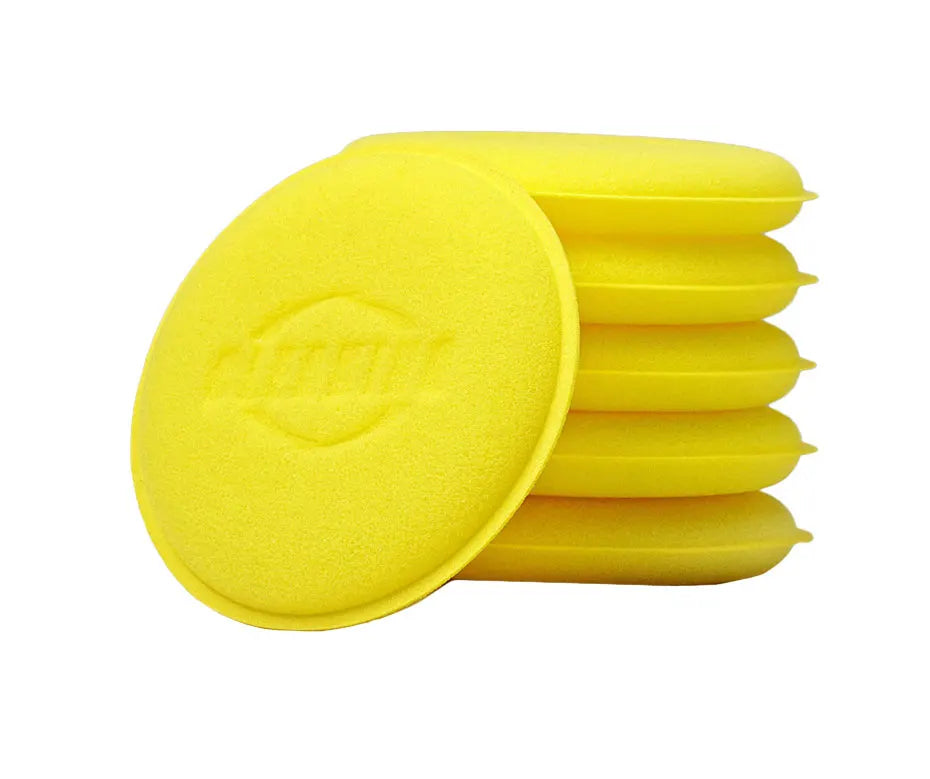 SEAMETAL 12pcs Car Round Waxing Polish Sponges High Density Foam Applicator Pads Polishing Sponges for Car Detailing Tools