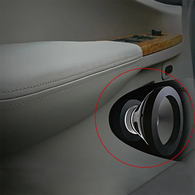 4PCS 4/5/6.5 Inch Car Speaker Sound Insulation Ring Cotton Bass Door Trim Soundproof Auto Interior Accessories Foam Universal