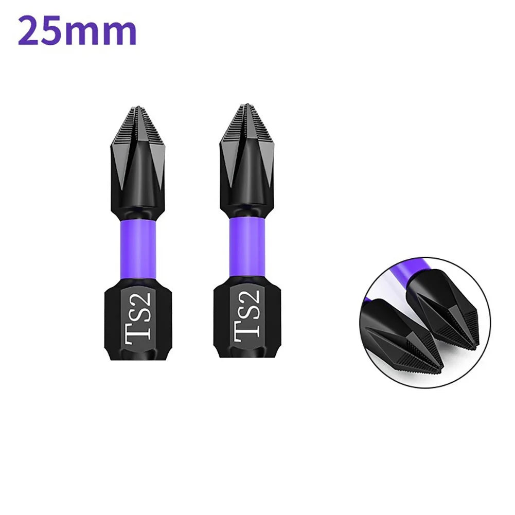 5/3/2/1pcs PH2 Magnetic Scrwdriver Bits Non-slip Batch Head Cross Bit 25-150mm For Electric Impact Drill Driver Hand Drill Tools