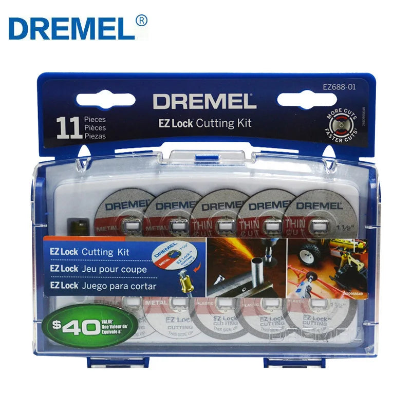 Dremel Abrasive Tools Set Sanding Drums Kit Grinding Polishing Engraving Tool Bits Ez Lock Cutting Discs Rotary Tool Accessories